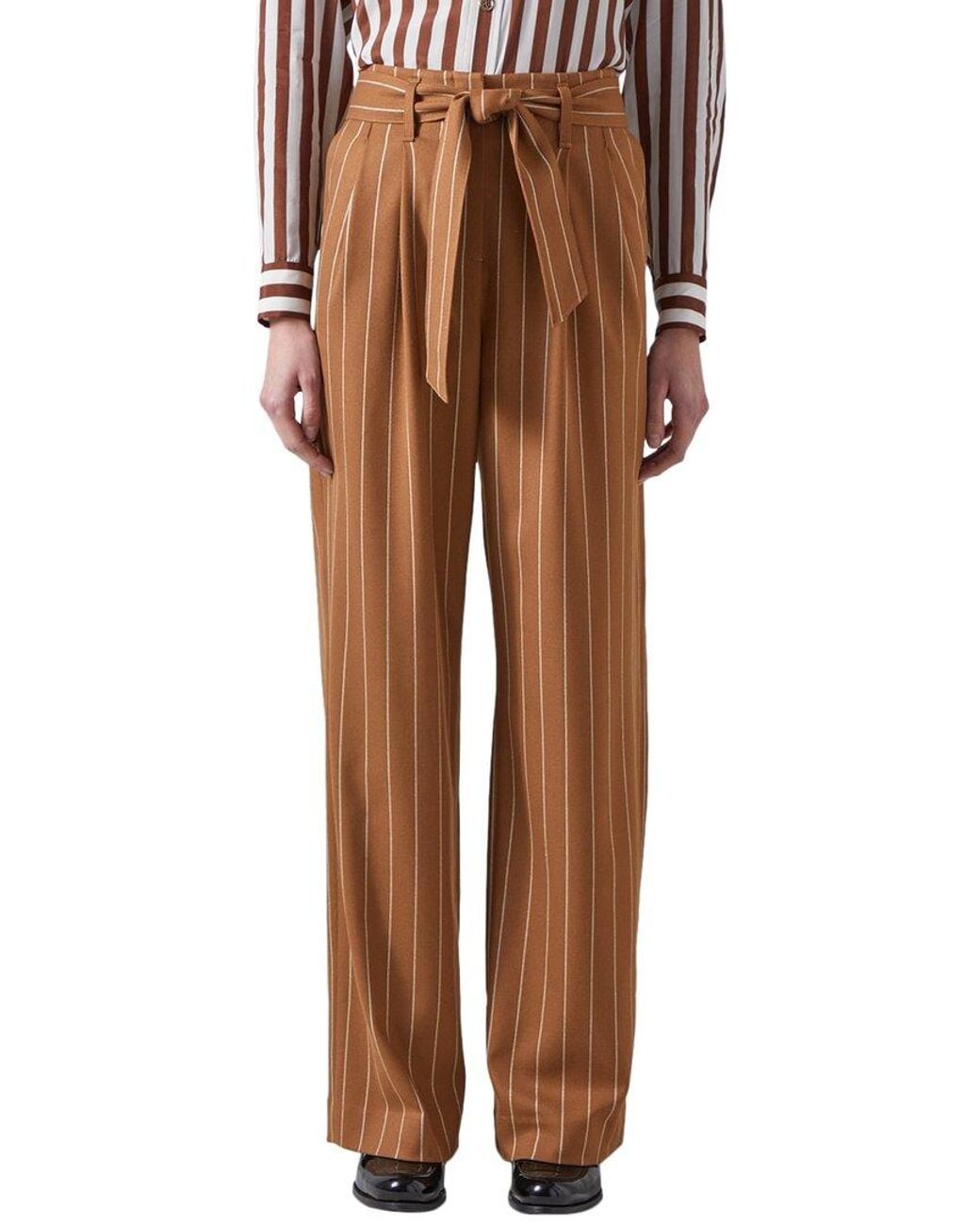 L.K.Bennett Brown Ellis Trousers