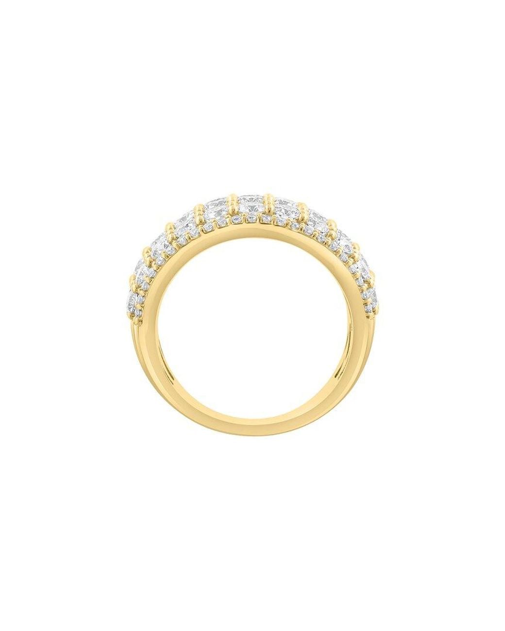 Effy Fine Jewelry White 14K 2.90 Ct. Tw. Lab-Grown Diamond Ring