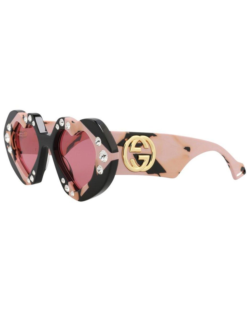 Gucci Gg1329S 48Mm Sunglasses in Pink | Lyst display picture 3