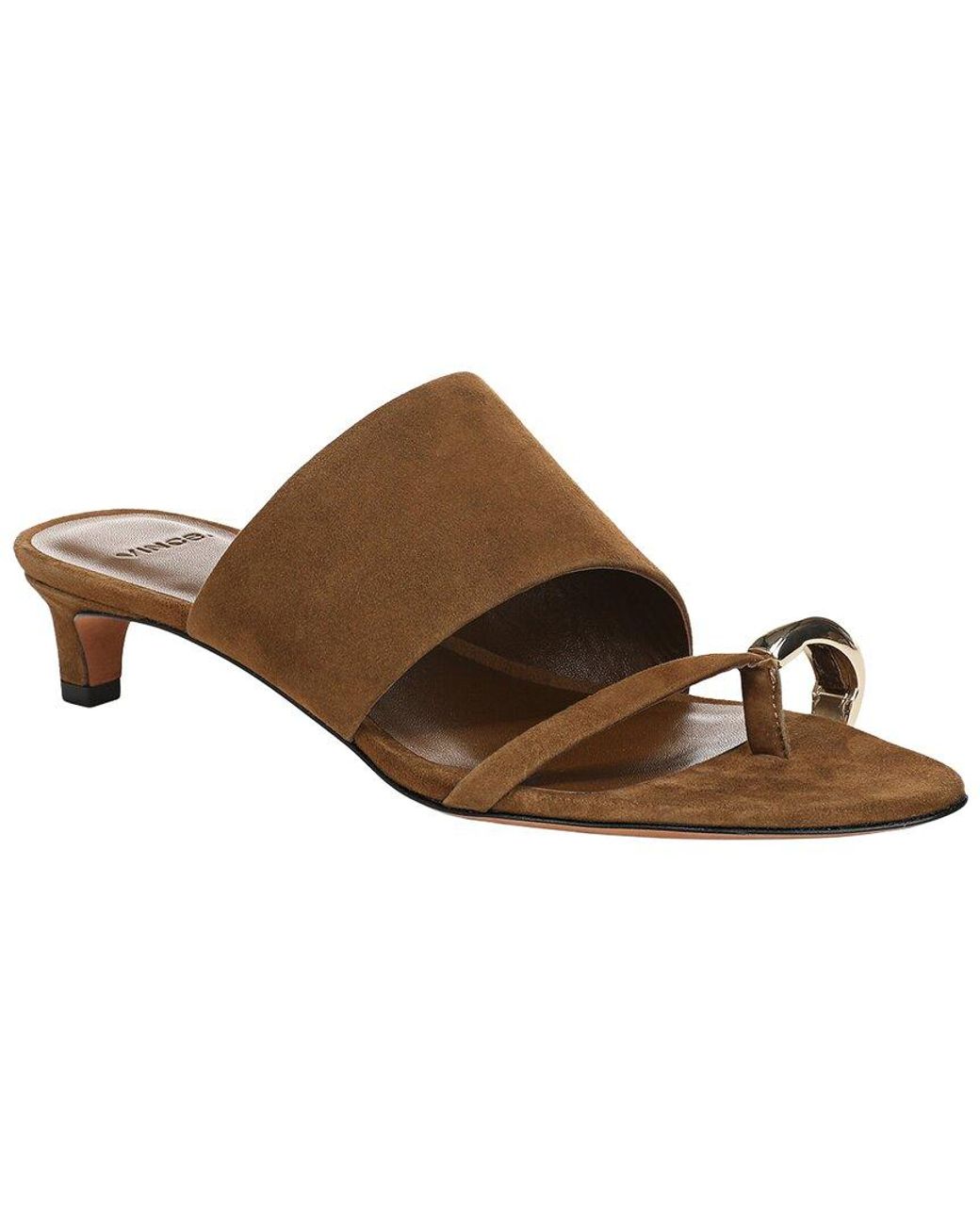 Vince Brown Suzie Leather Slide