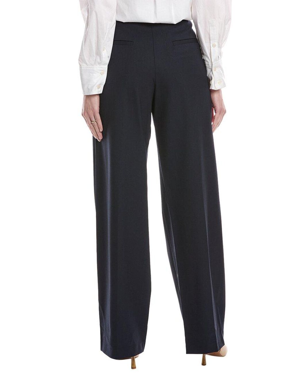 Rag & Bone Blue Andi Dark Wool Trouser Jean
