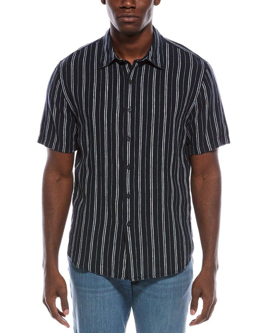 Vince Black Classic Fit Shirt for men