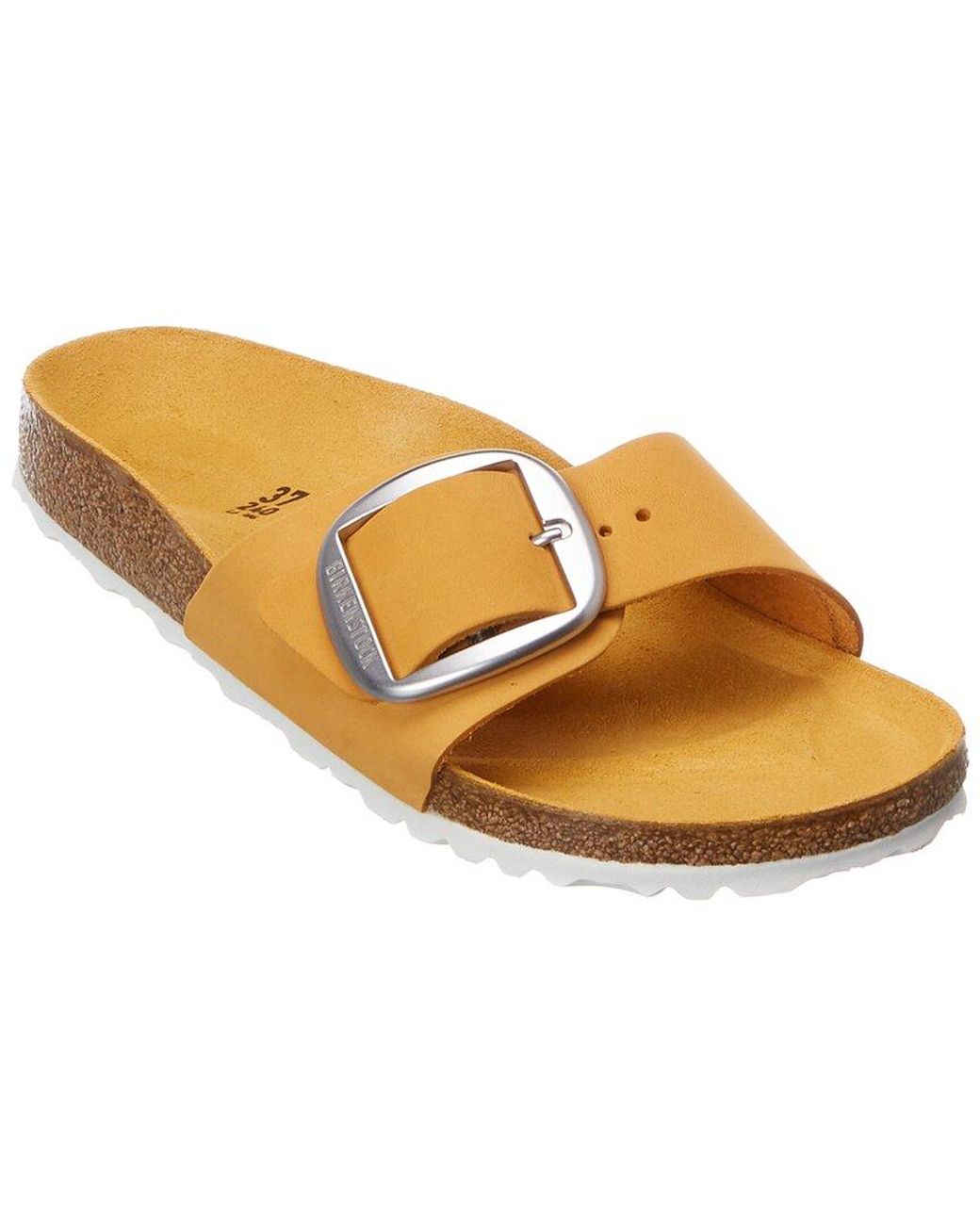 Birkenstock Brown Narrow Madrid Big Buckle Sandal