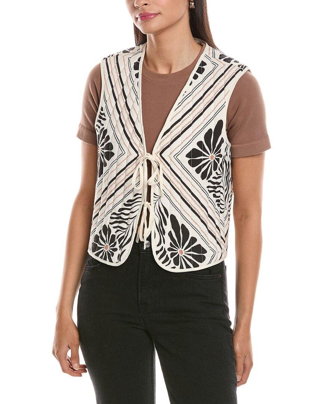 Nanette Lepore White Vest