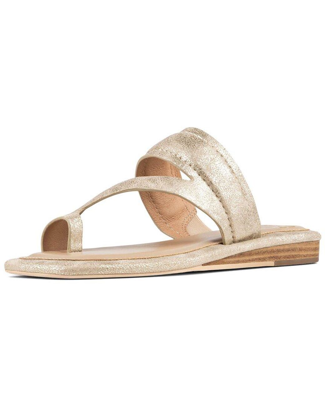 Donald J Pliner White Prentice Sandal