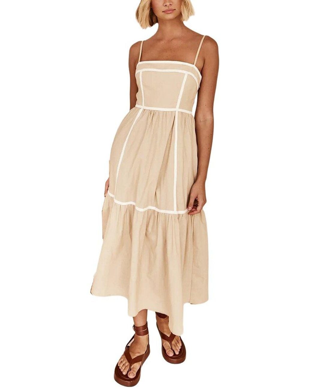 DELI S Natural Midi Dress