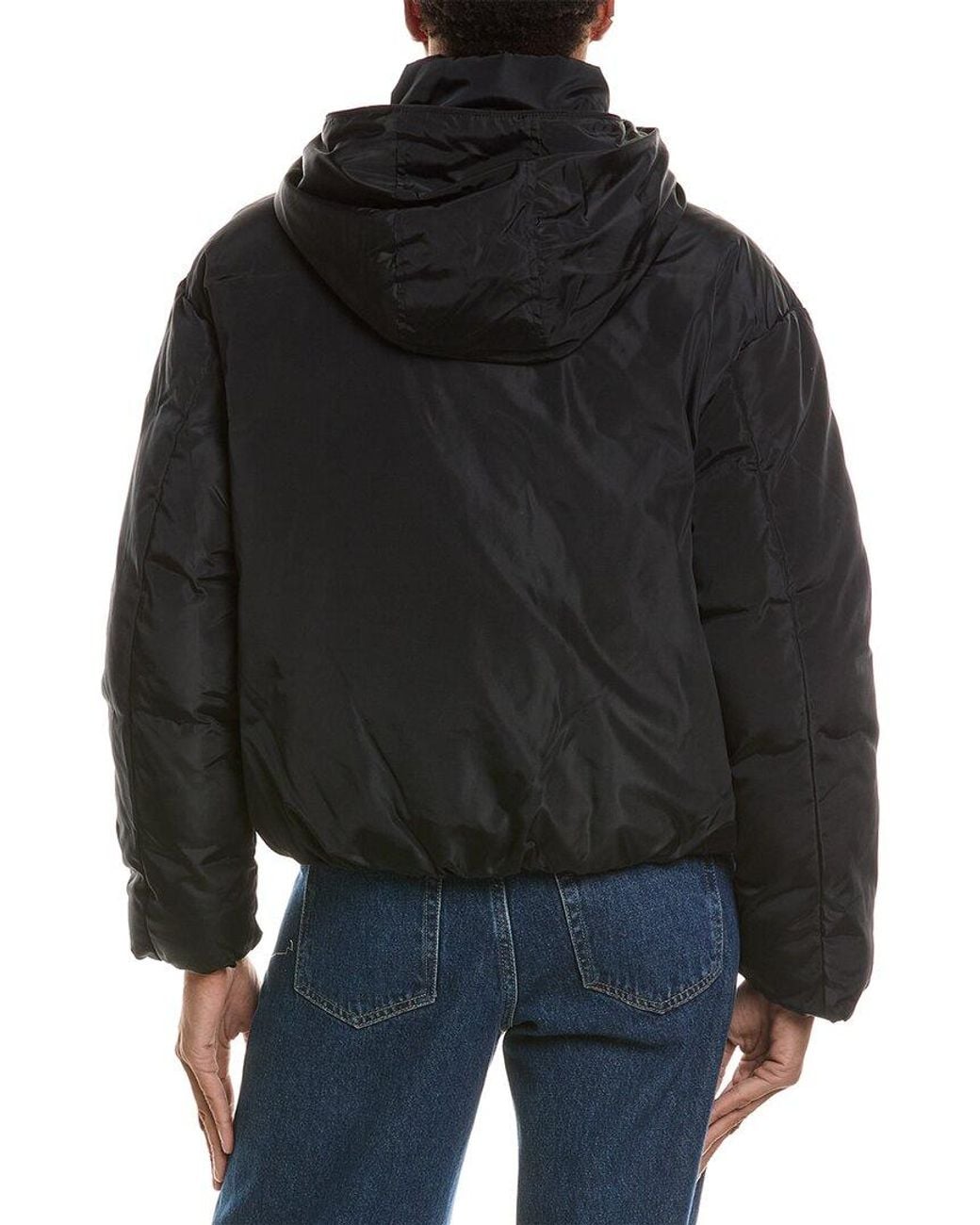 Kensie Black Memory Fabric Puffer Jacket