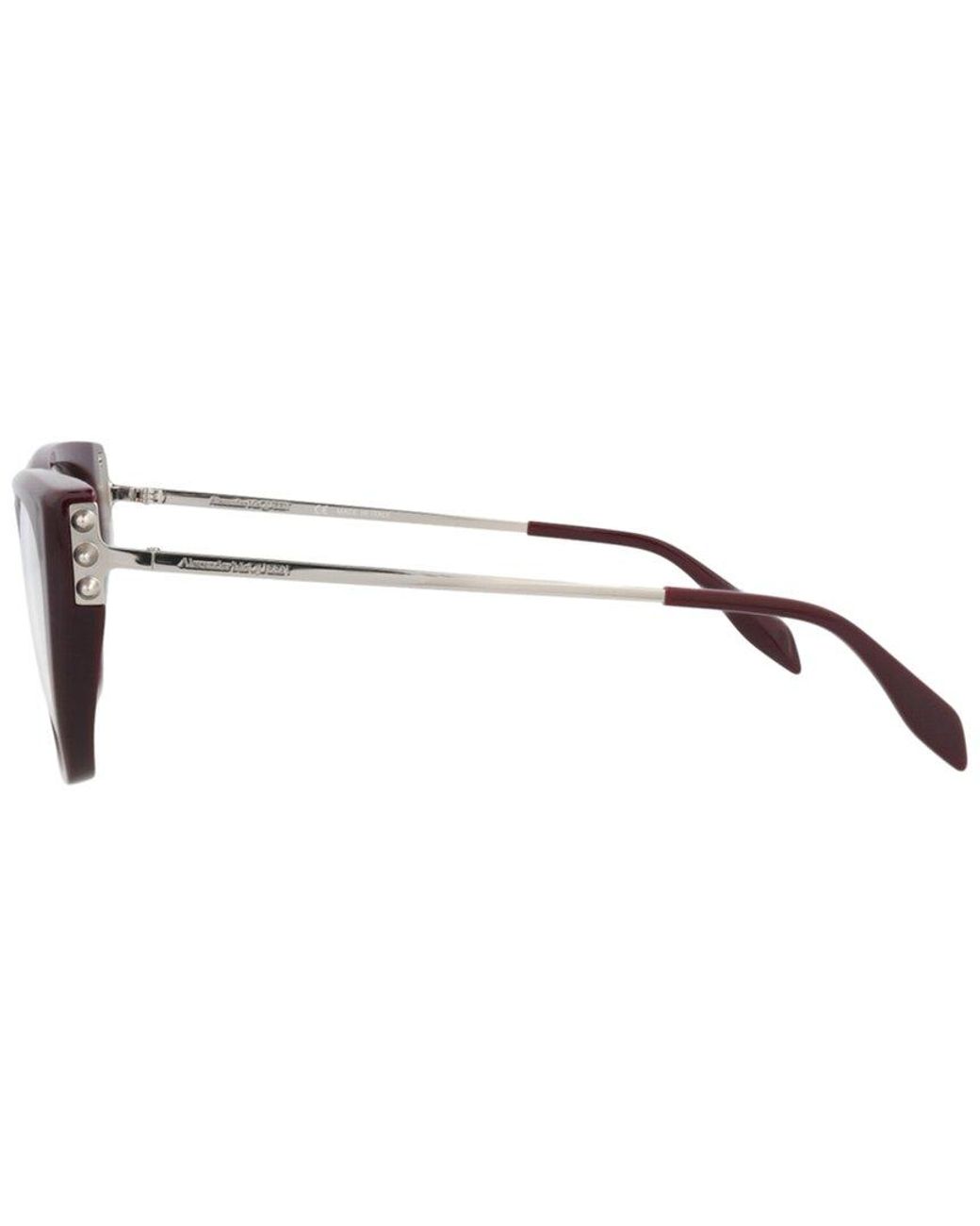 McQueen Purple Am0341O 55Mm Optical Frames