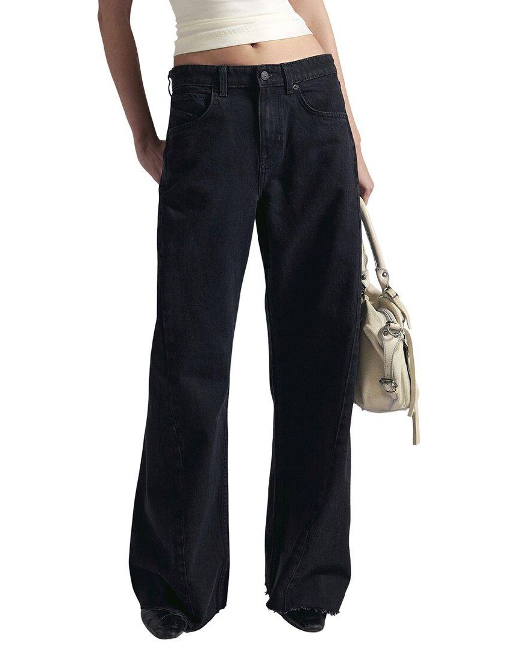 Free People Blue Alter Ego Boyfriend Jean