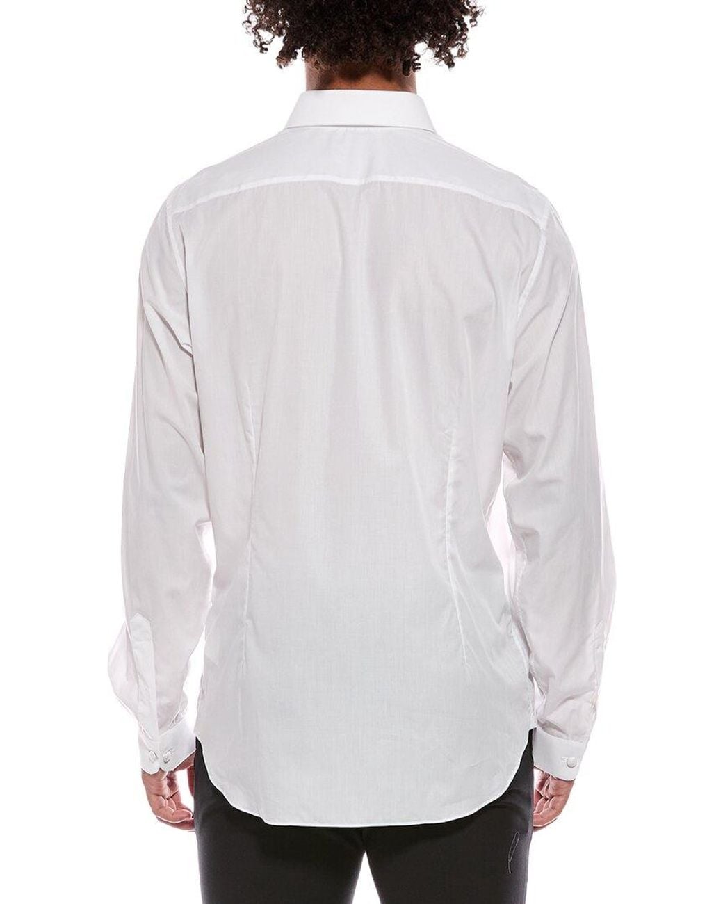 Valentino White Button Shirt for men