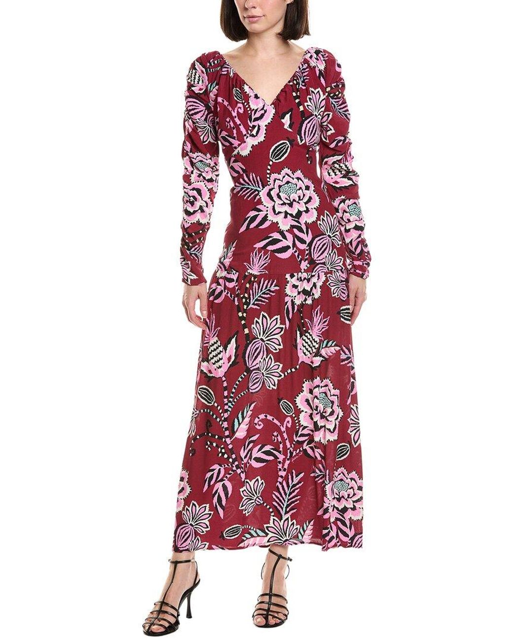 Farm Rio Red Maxi Dress