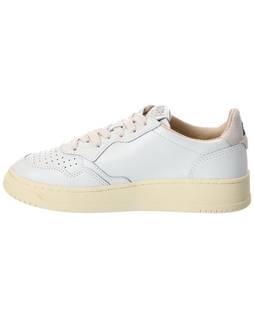 Autry White Leather Sneaker