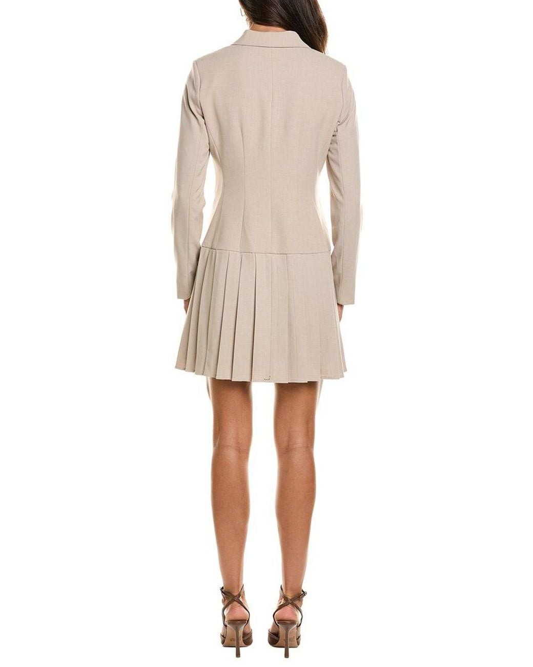 Tahari Natural Blazer Mini Dress