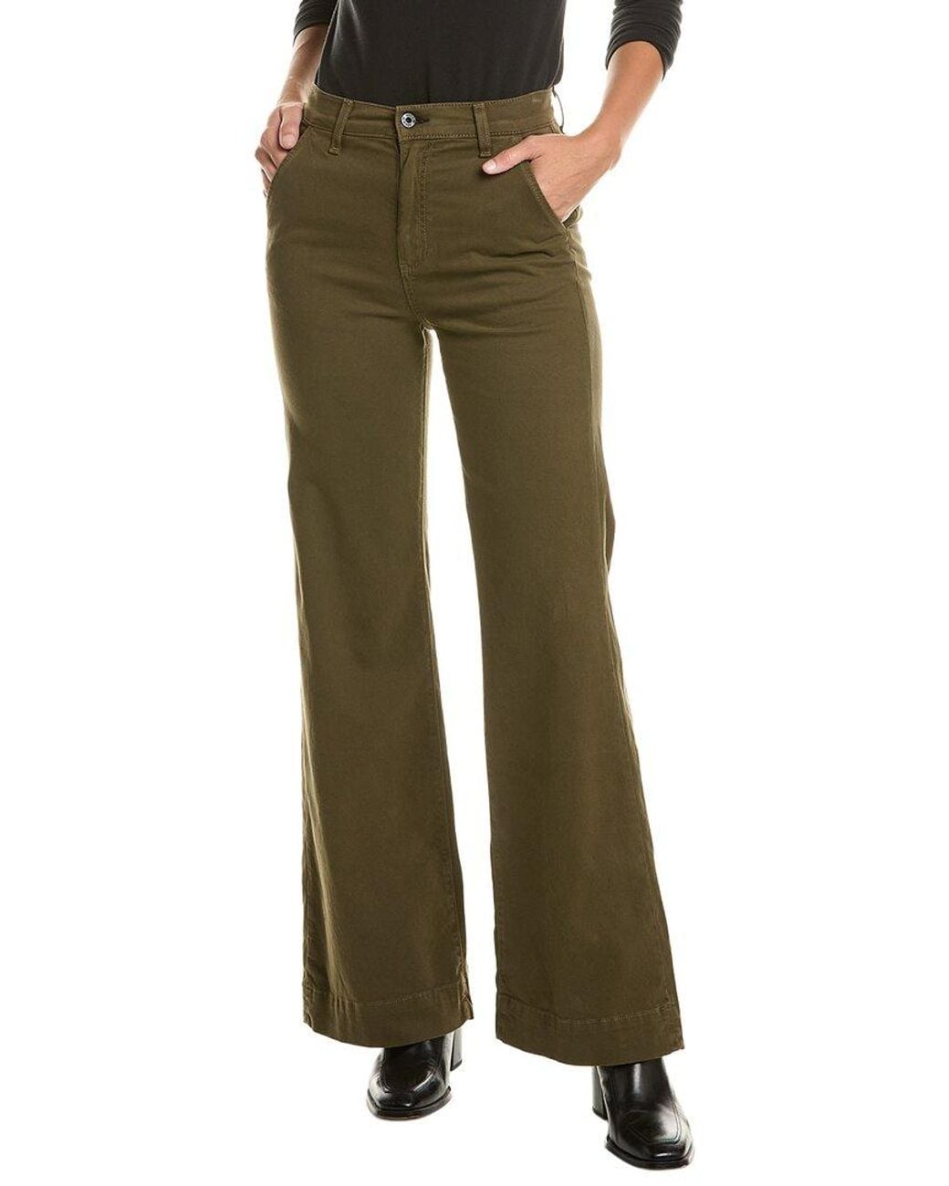ASKK NY Green Twill Trouser