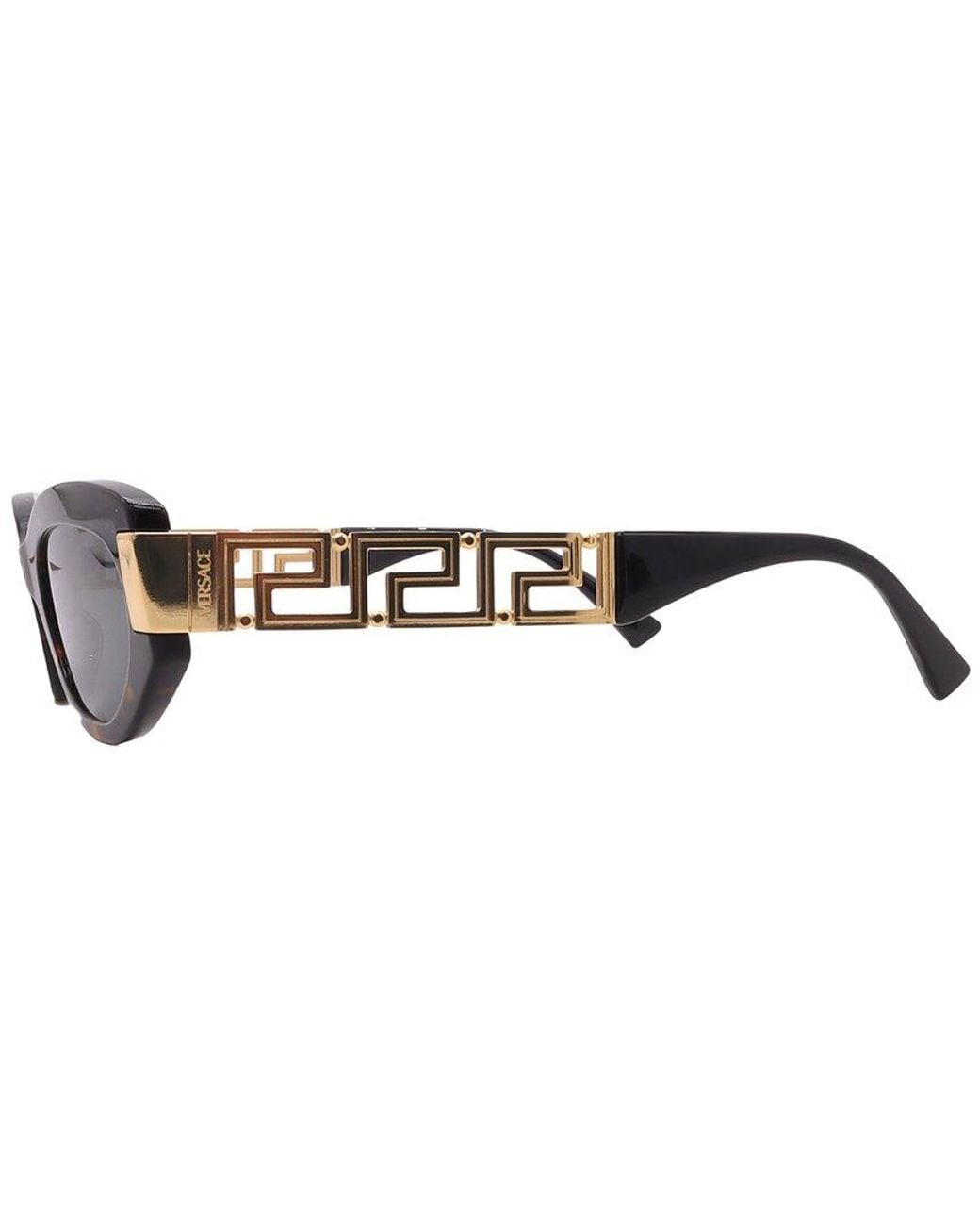 Versace Black 54Mm Sunglasses