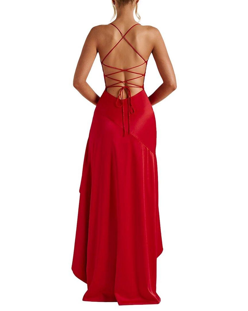 LOEY Red Maxi Dress