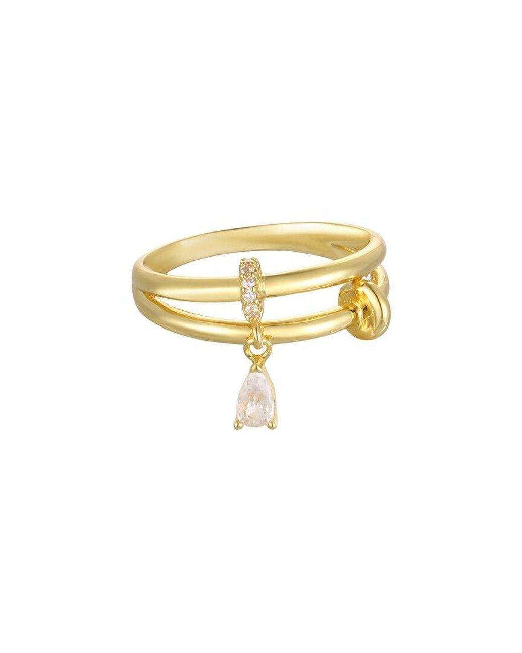 Adornia Metallic 14K Plated Ring