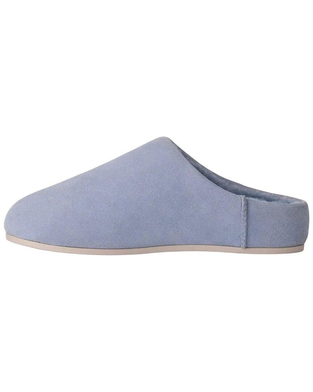 Ugg Blue Elea Slip-On Suede Slipper