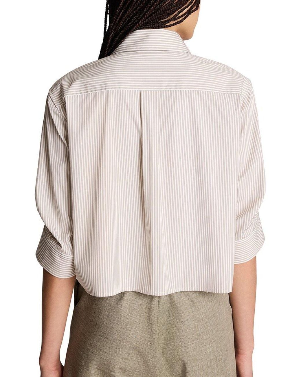 Kenneth Cole Natural Crop Shirt