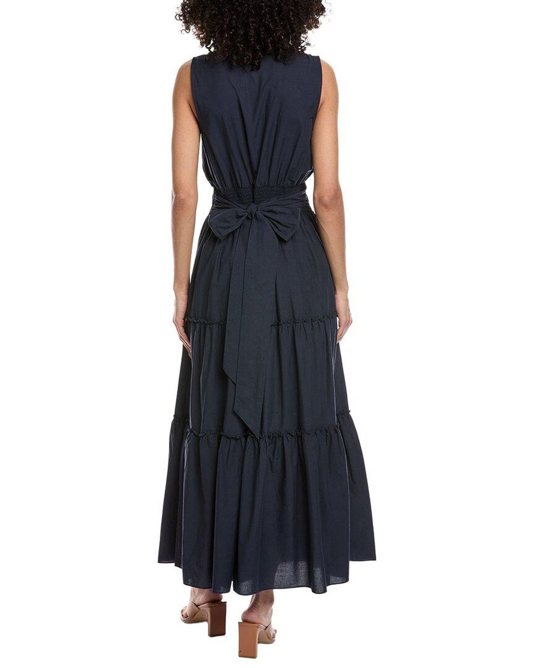 Ramy Brook Blue Maple Maxi Dress