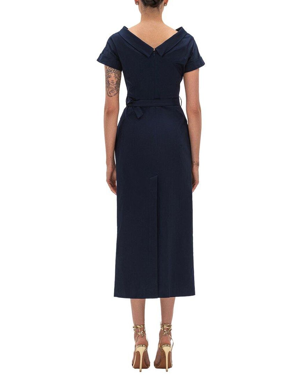 BGL Blue Sheath Dress