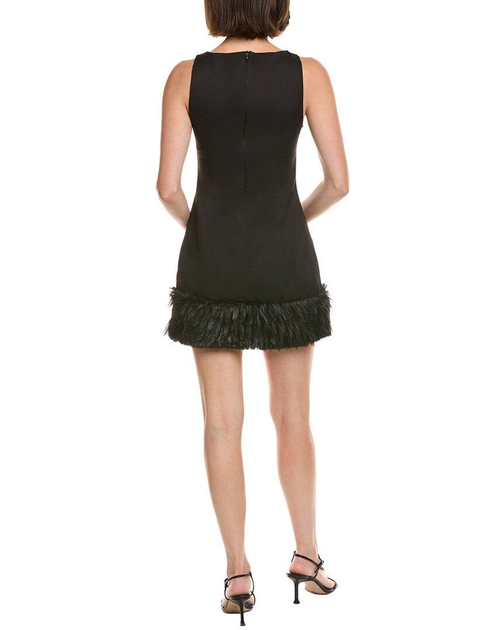 Seraphin Black Mini Dress