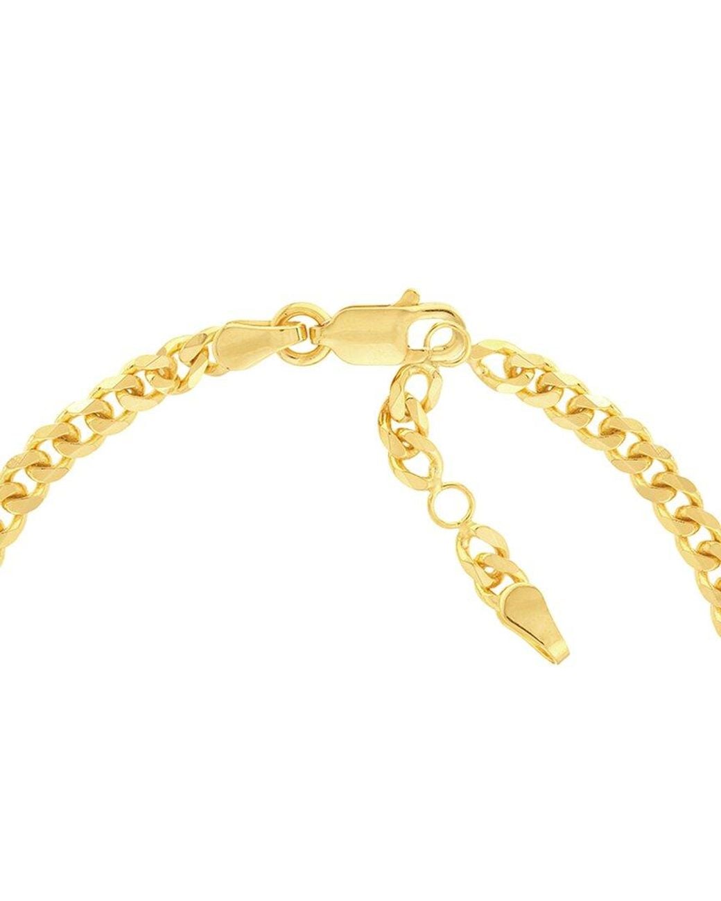 HAWLEY ST Metallic 14K Curb Bracelet