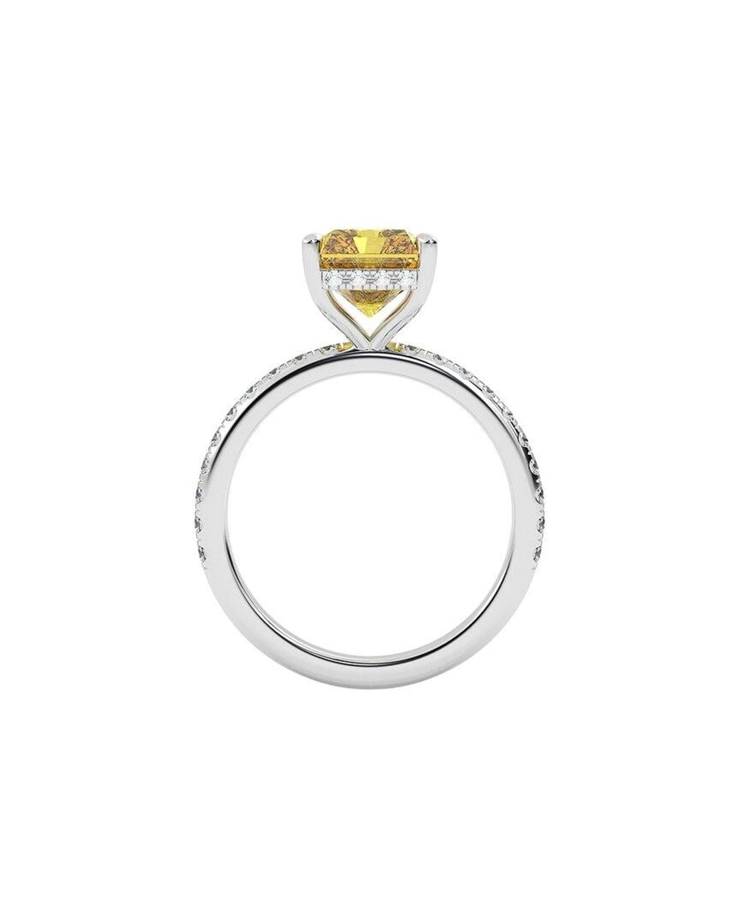 VOWE White 14K 4.50 Ct. Tw. Lab-Grown Diamond Ring