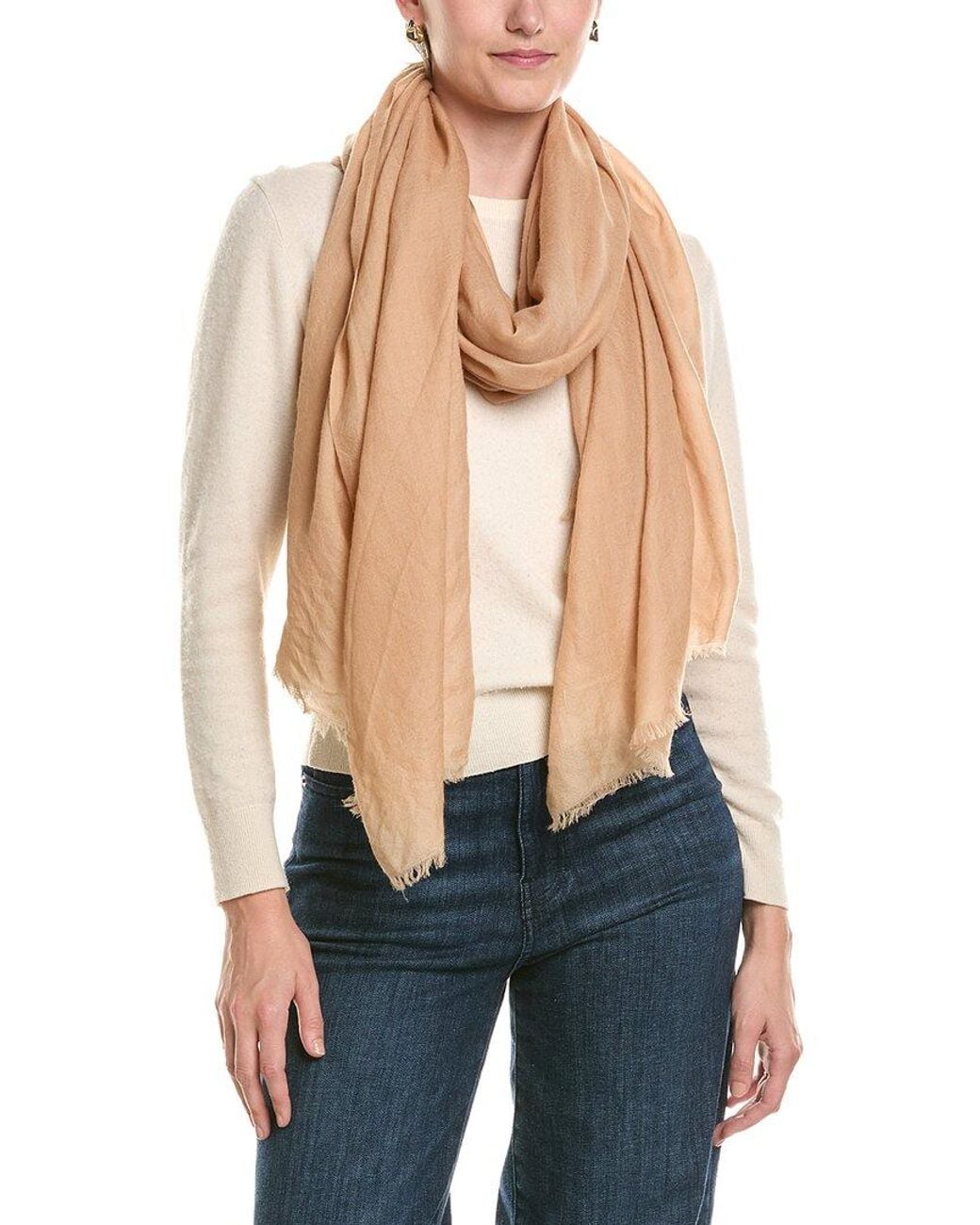 Sofiacashmere Blue Sofiacashmere Lightweight Cashmere Wrap