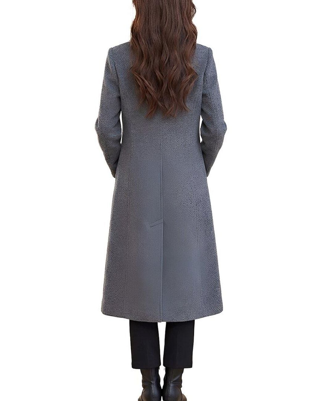 VERA DOLINI Gray Coat