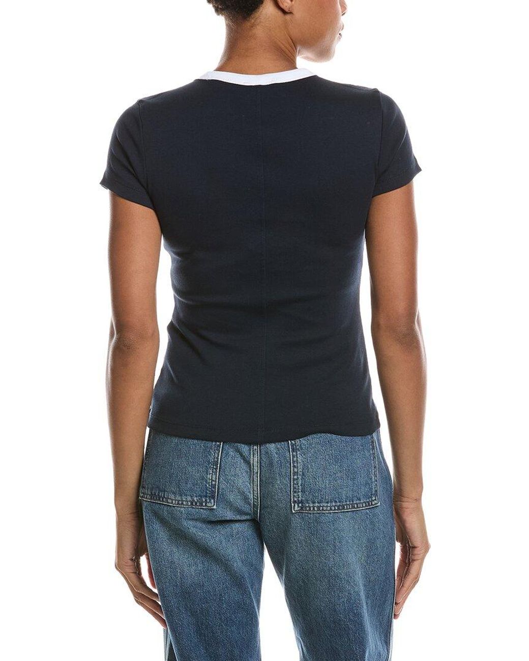 Madewell Black The 90's Crewneck T-Shirt