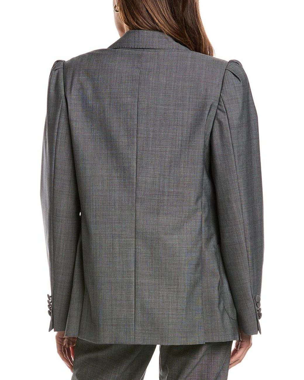 Officine Generale Gray Officine Generale Albane Wool Jacket