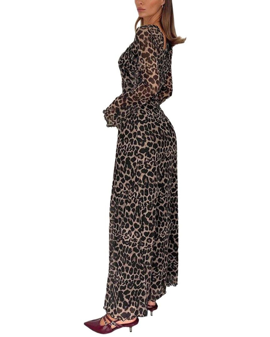 XIRELLI Black Print Maxi Dress