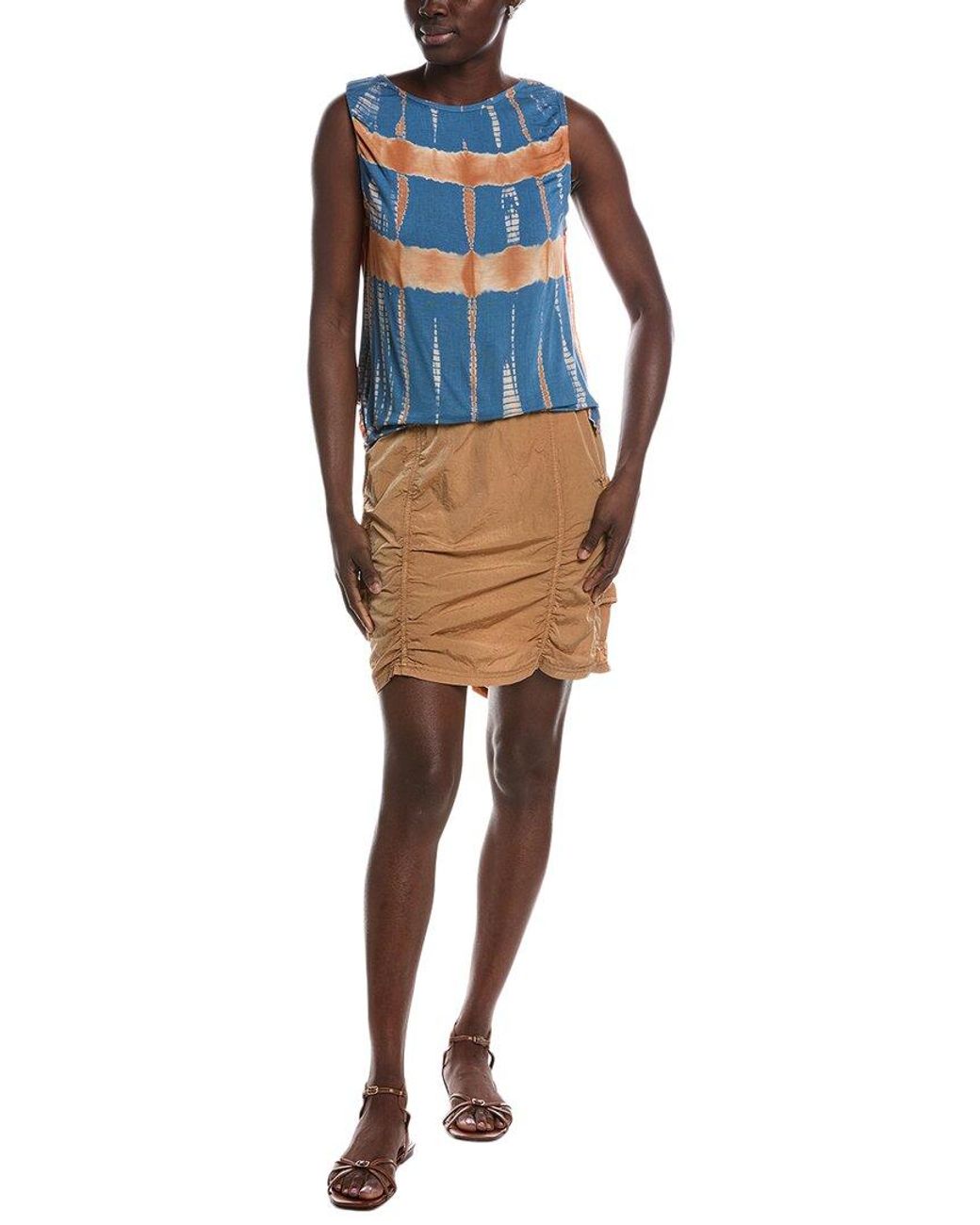 XCVI Blue Leka Tank Top