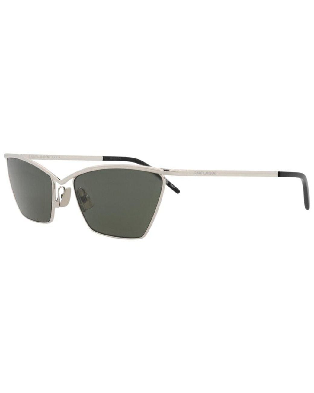 Saint Laurent Metallic Sl637 57Mm Sunglasses