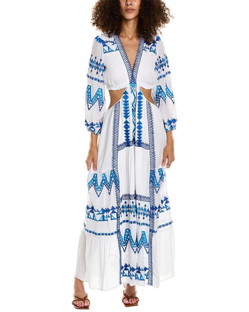 Hale Bob Maxi Dress in Blue | Lyst