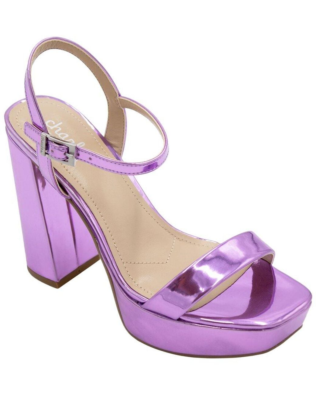 Charles David Purple Izzy Sandal