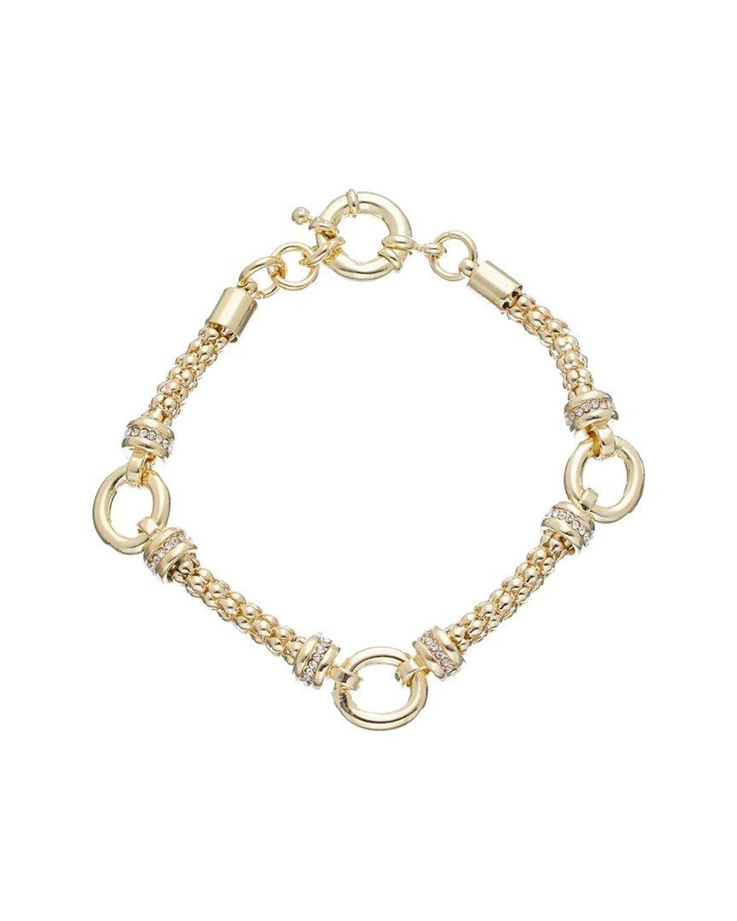 Juvell Metallic 18K Plated Bangle Bracelet
