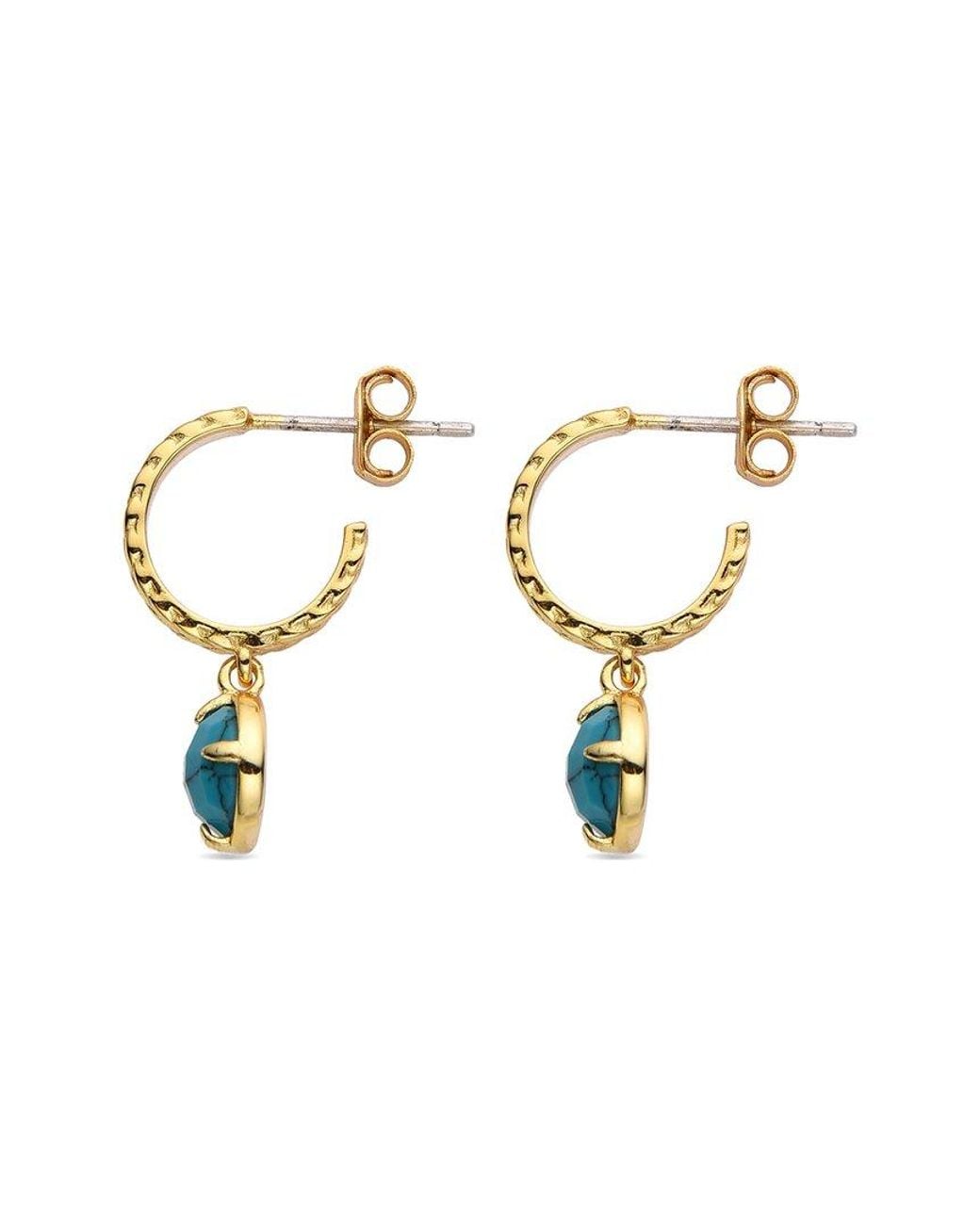 Eye Candy LA Blue Drop Earring