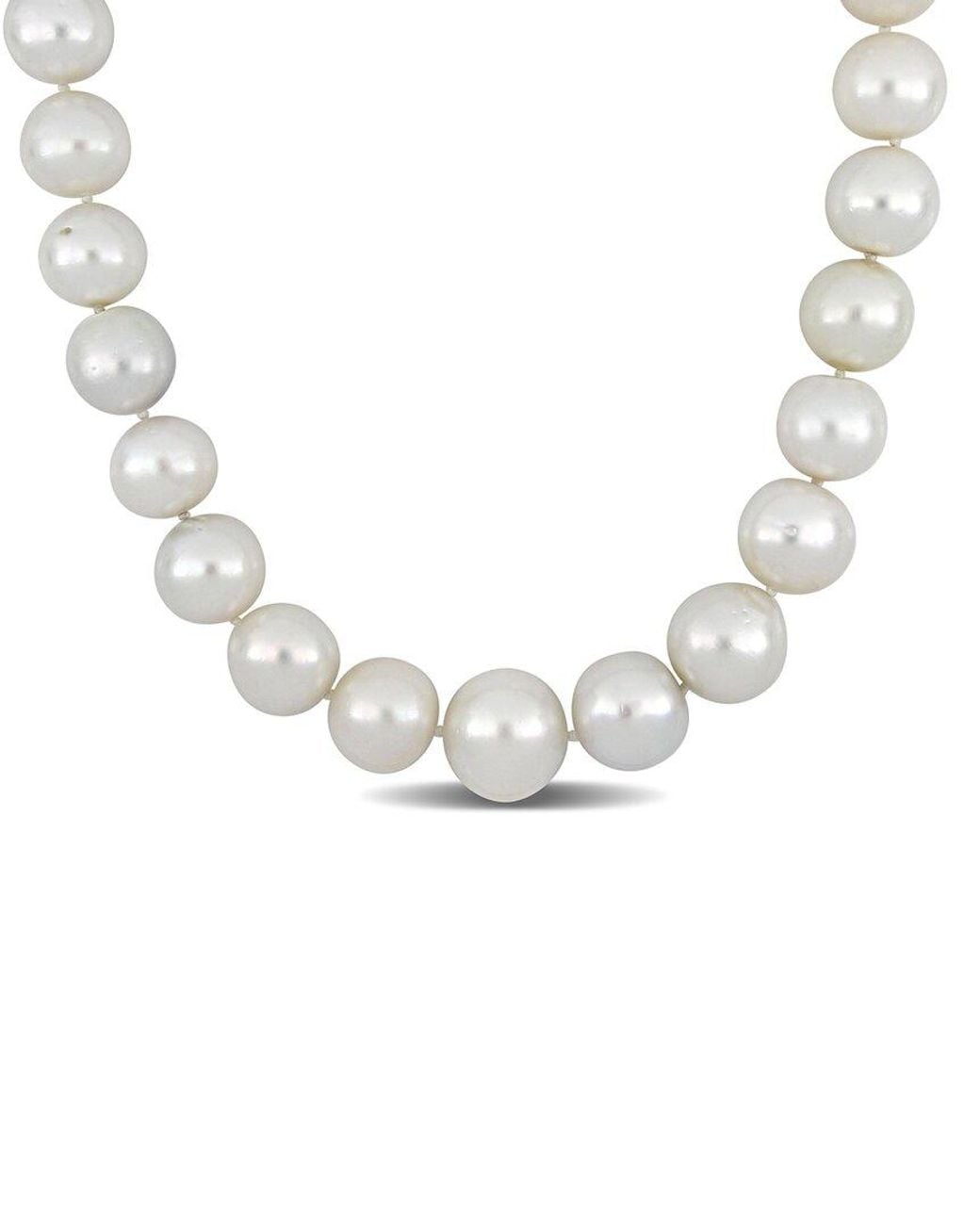 Pearls White 14k 16-20mm Pearl Necklace