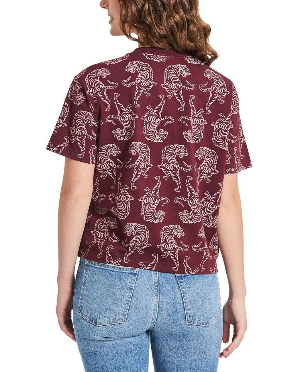 Life Is Good. Red Boxy Crusher T-Shirt