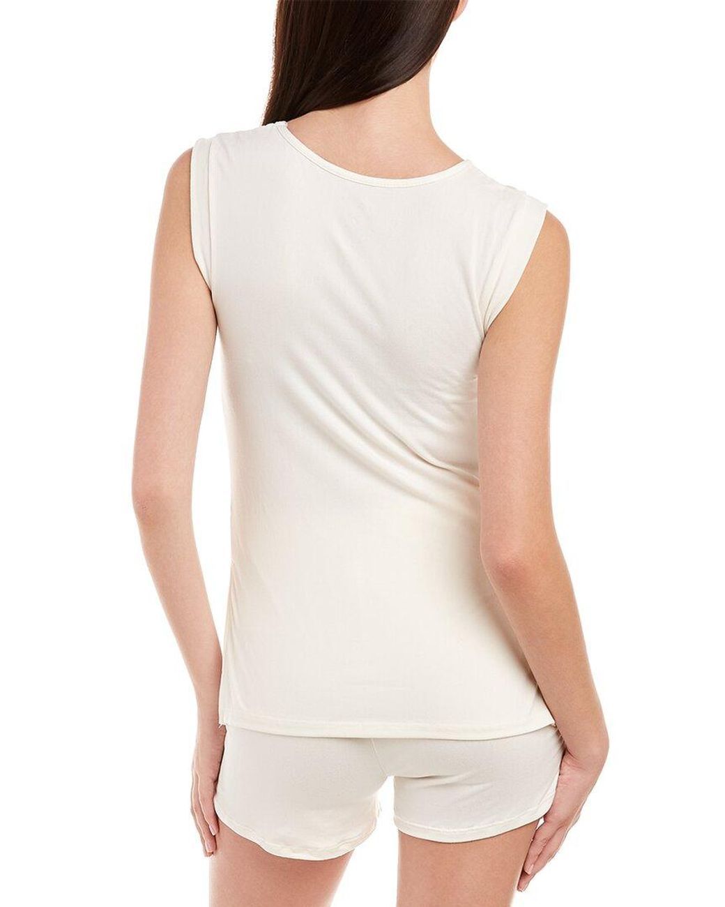 Rachel Zoe 2pc Tank u0026 Short Set in White | Lyst Canada