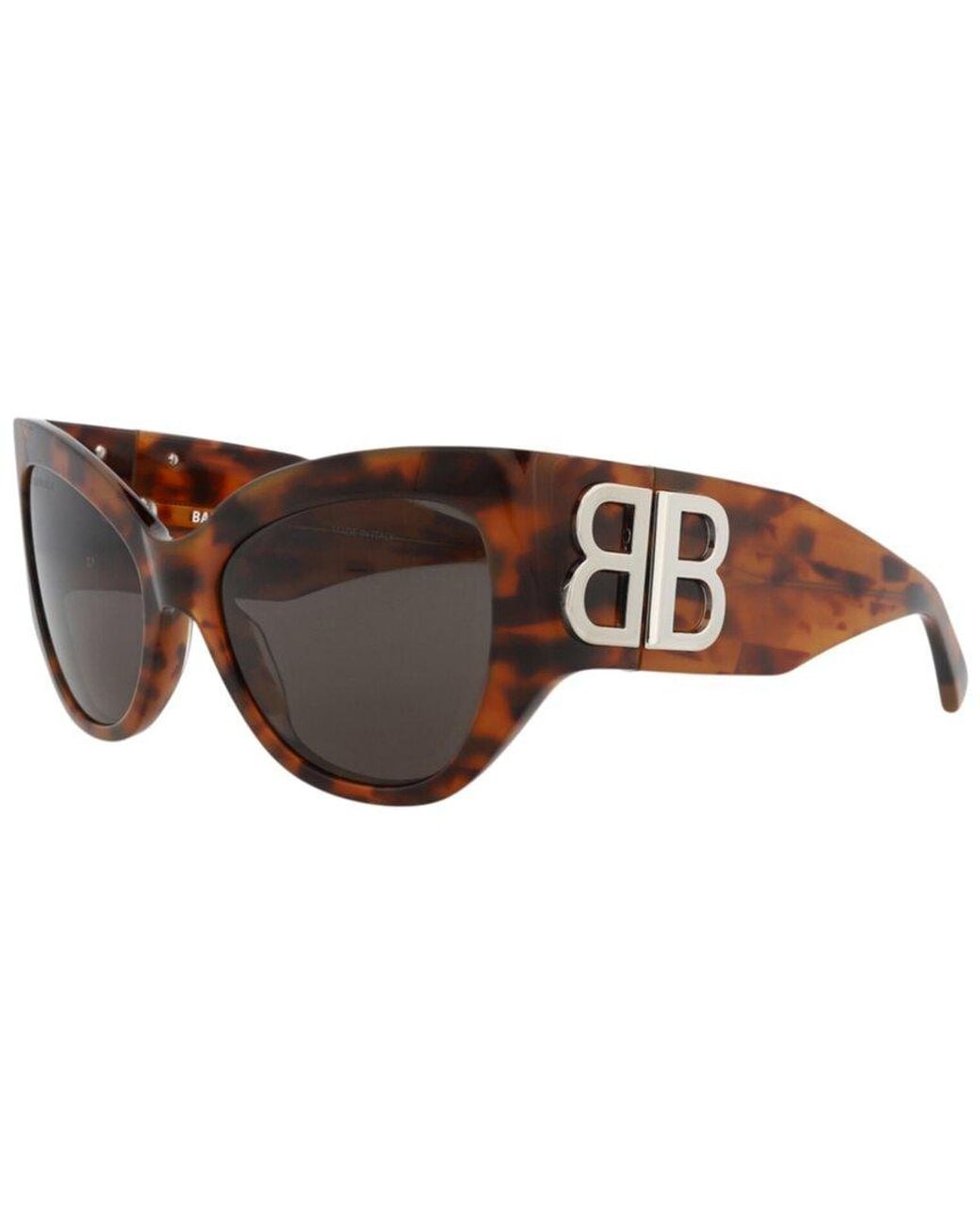 Balenciaga Brown Bb0322S 55Mm Sunglasses