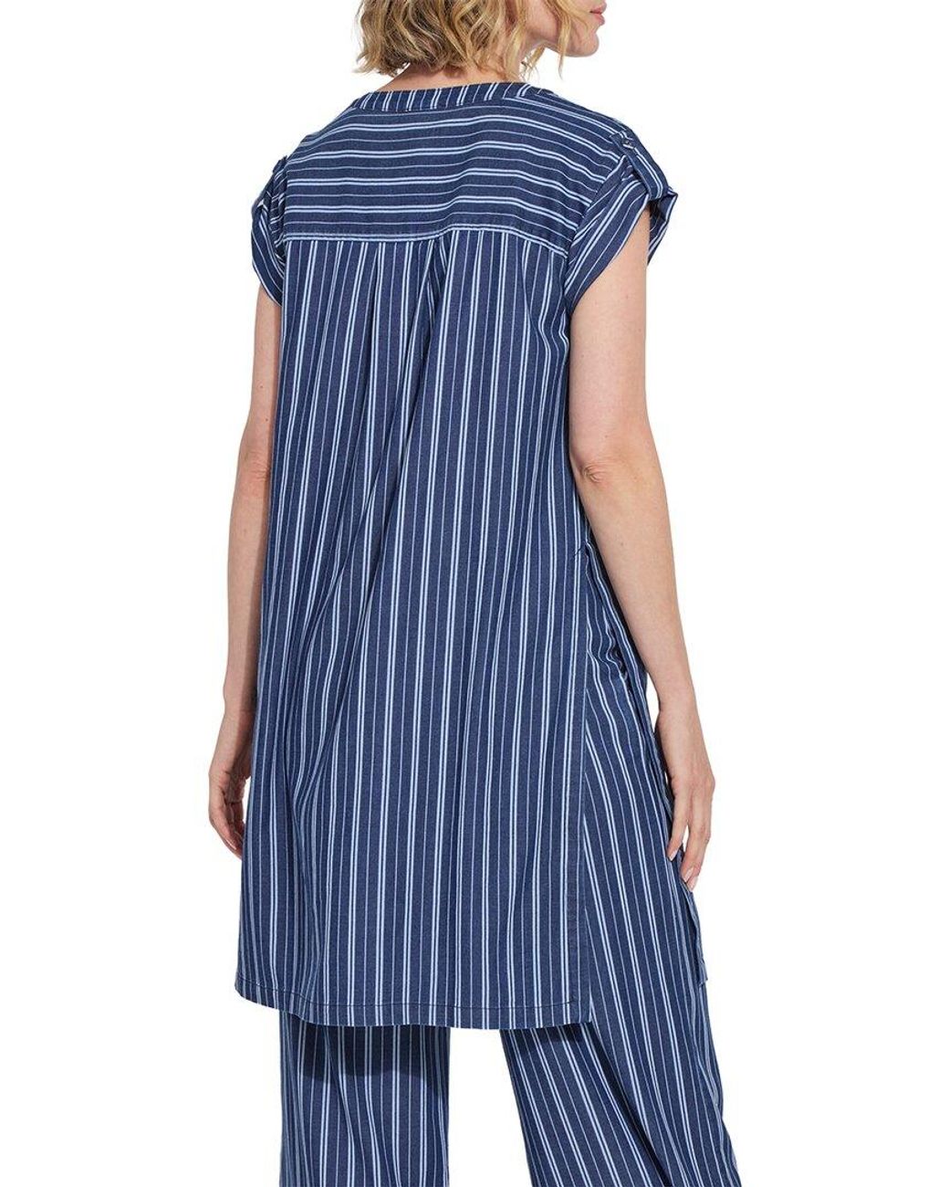Lyssé Blue Serefina Long Tunic