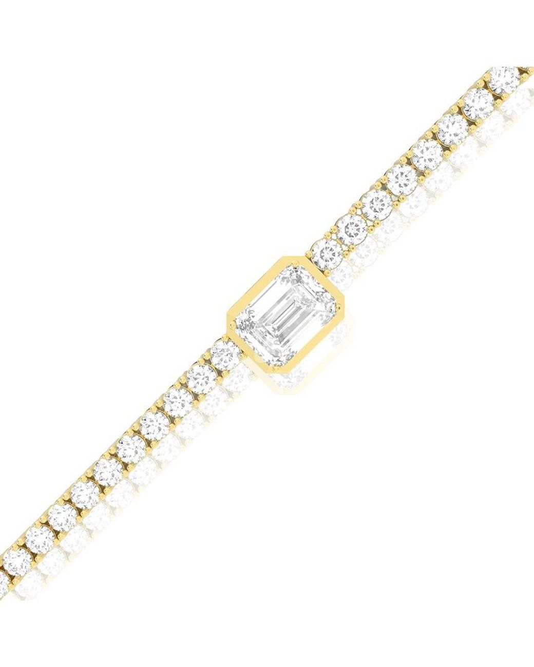 Amairah Natural 14K 10.00 Ct. Tw. Lab-Grown Diamond Necklace