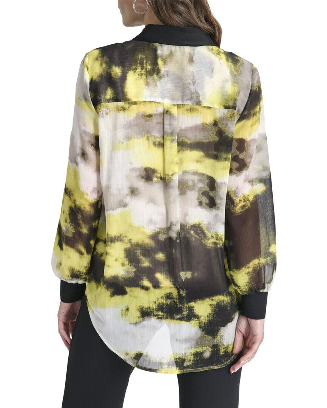 DKNY Multicolor Button Down Shirt