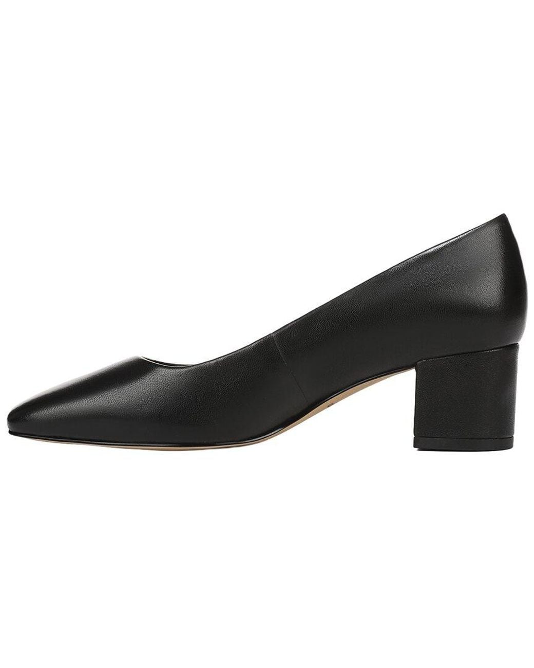 Franco Sarto Black Nansi Leather Pump