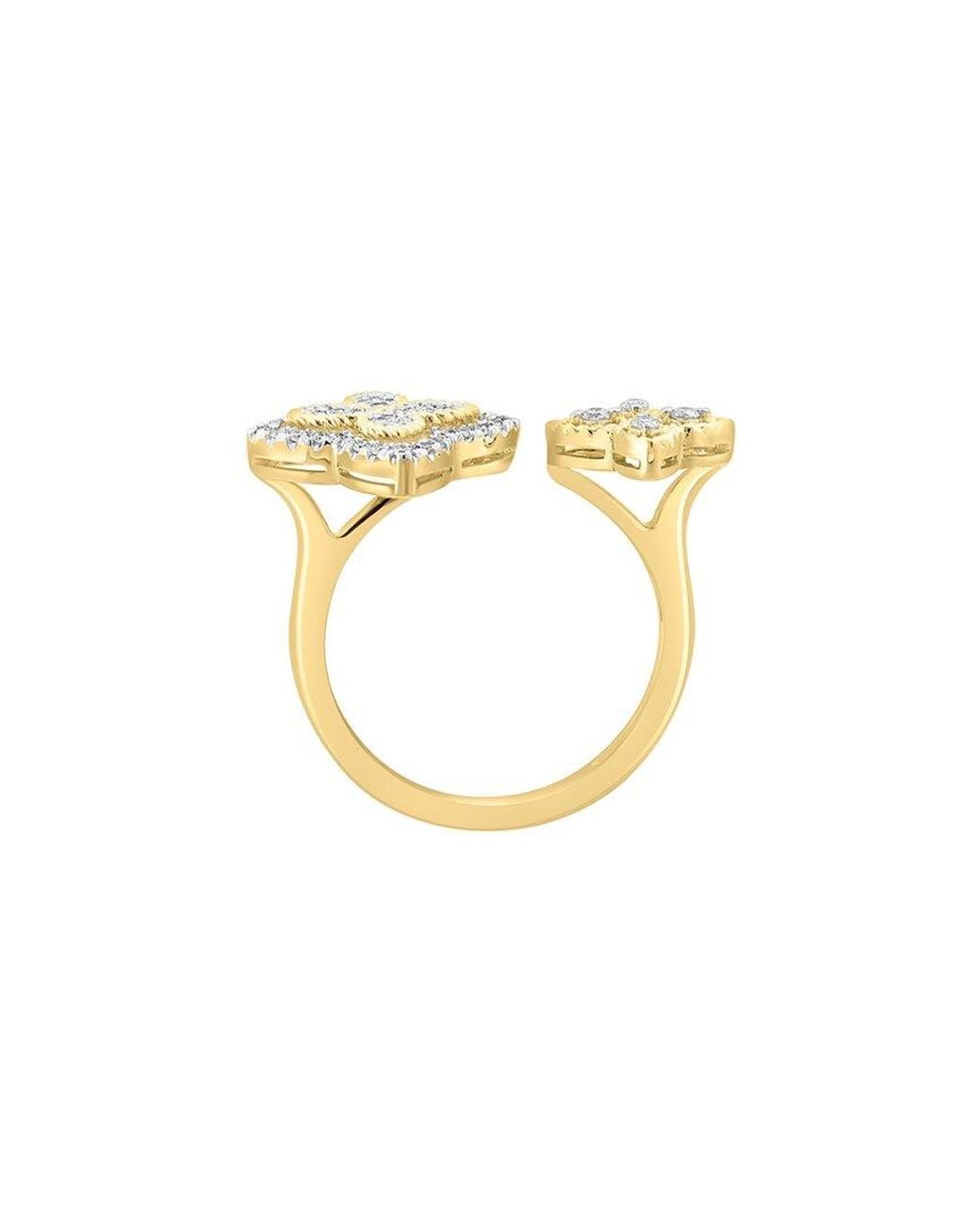 Effy Fine Jewelry Metallic 14K 0.31 Ct. Tw. Diamond Ring