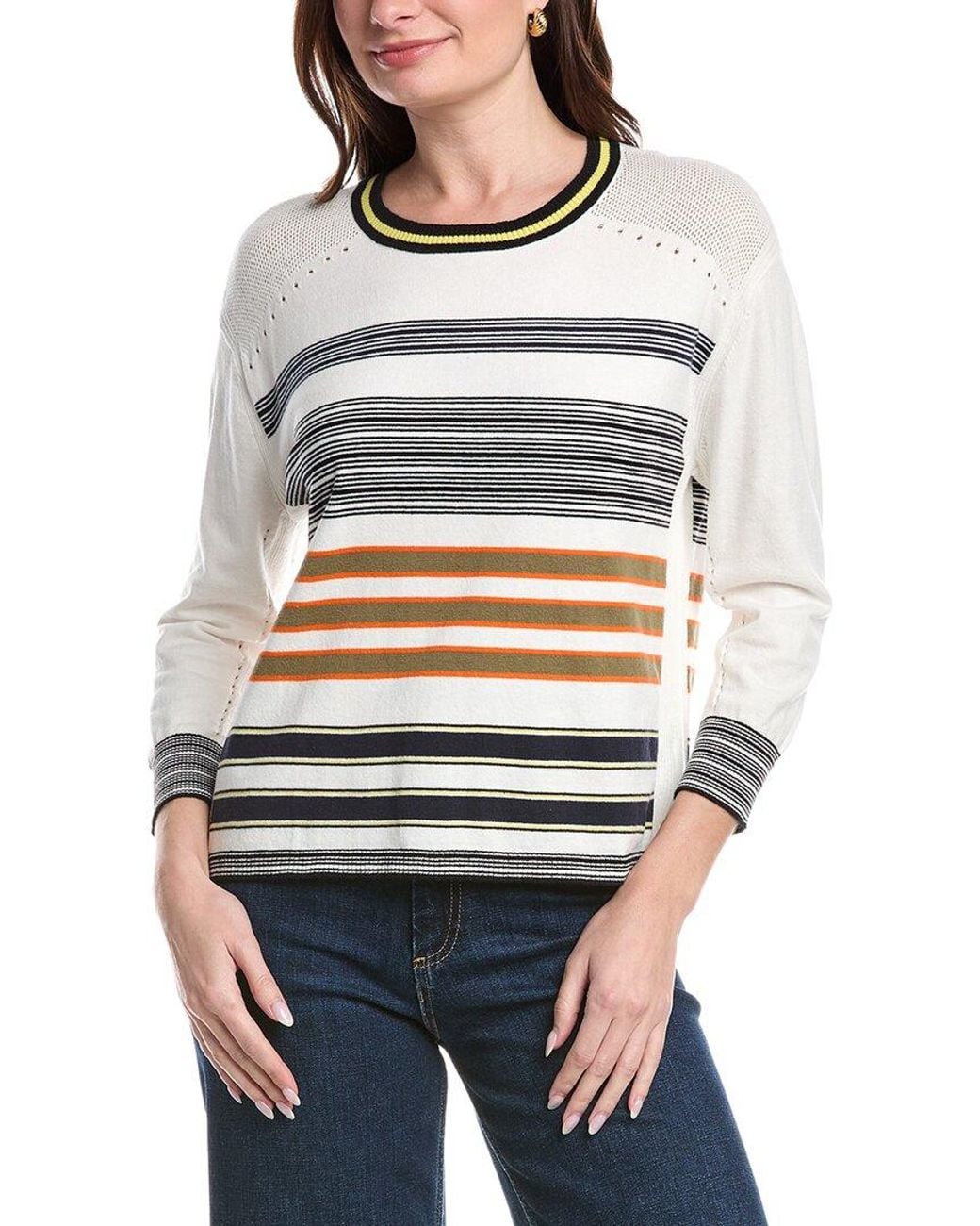Cabi Gray Parasol Pullover