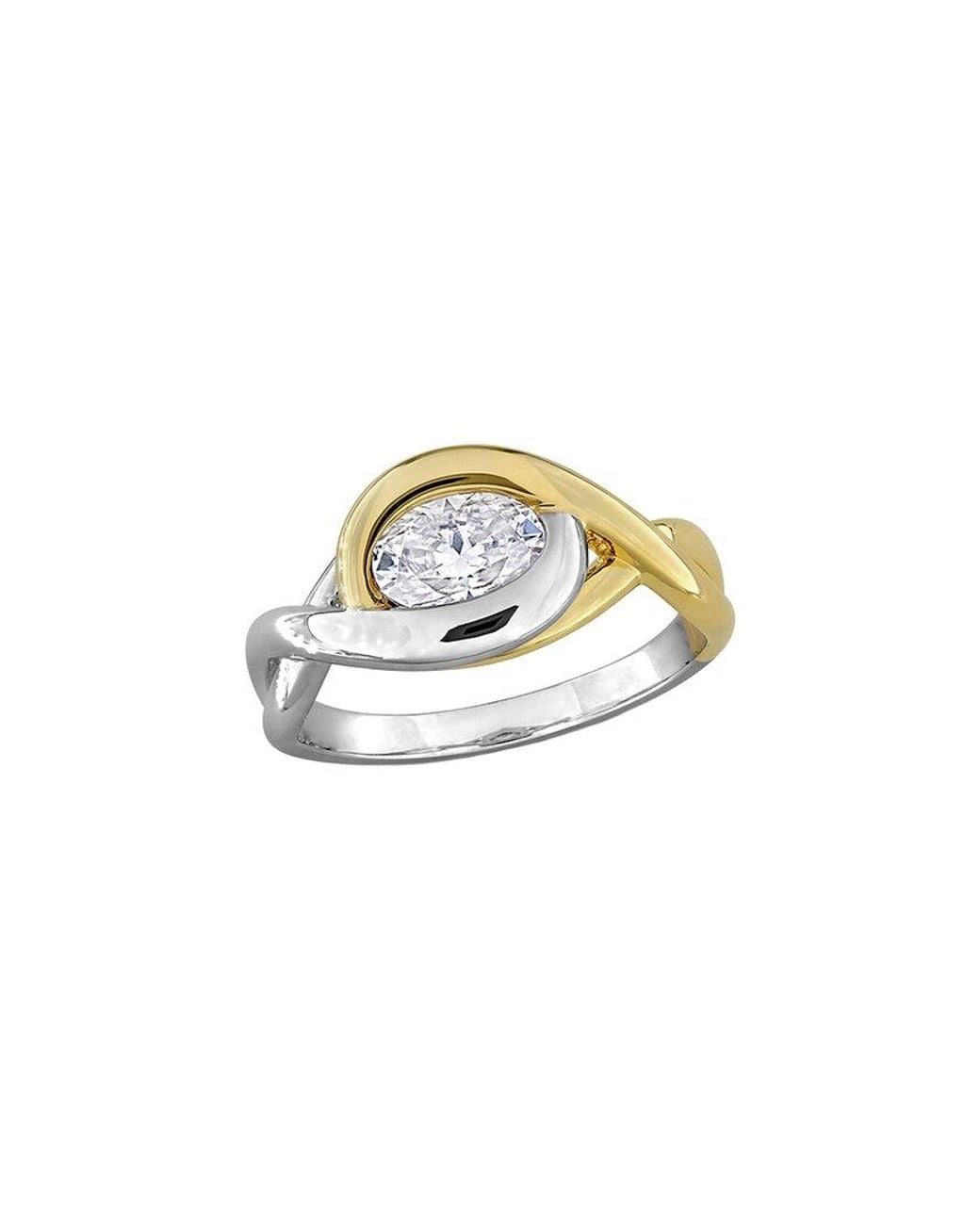 Rina Limor White 1.00 Ct. Tw. Created Moissanite Solitaire Ring